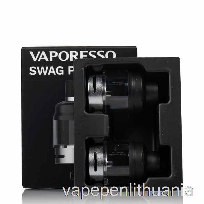 Vaporesso Swag Px80 Pakaitiniai Ankštys 4ml Swag Px80 Ankštys Vape Skystis